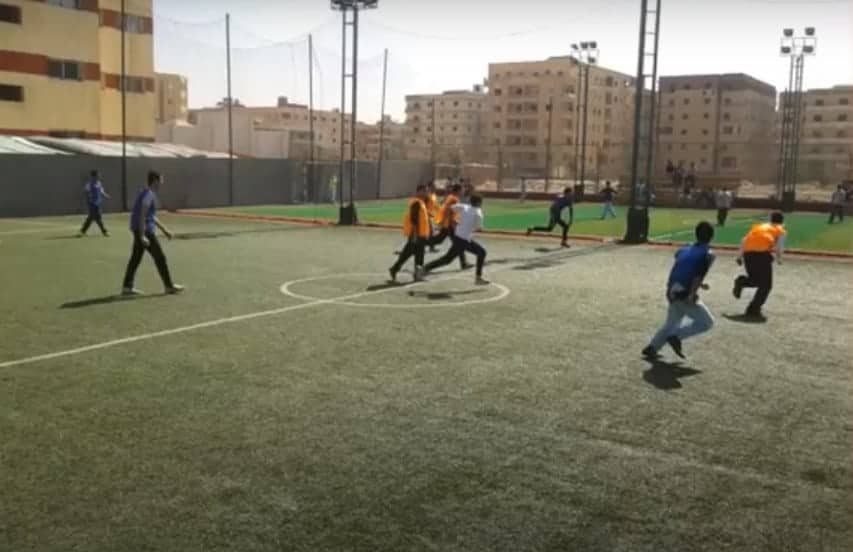ملاعب كرة القدم في مدرسة اسباتس مودرن اكاديمي
