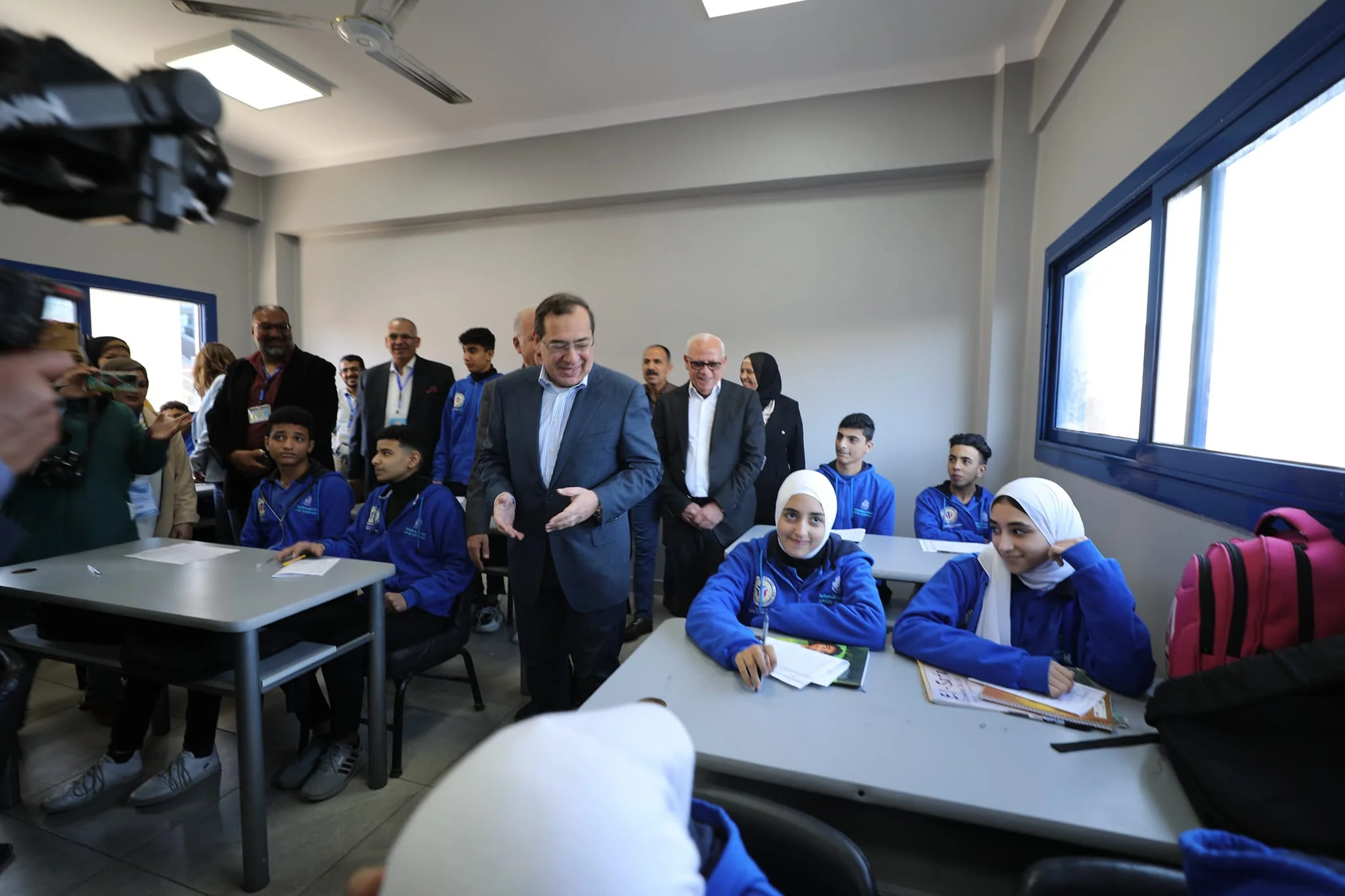 الفصول الدراسية في مدرسة البترول